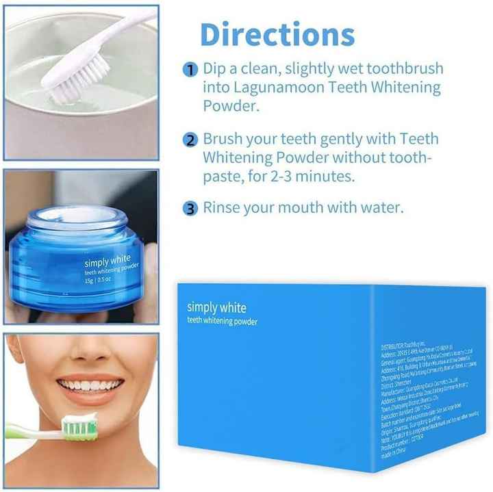 Eco-Friendly Teeth Whitening PowderTM