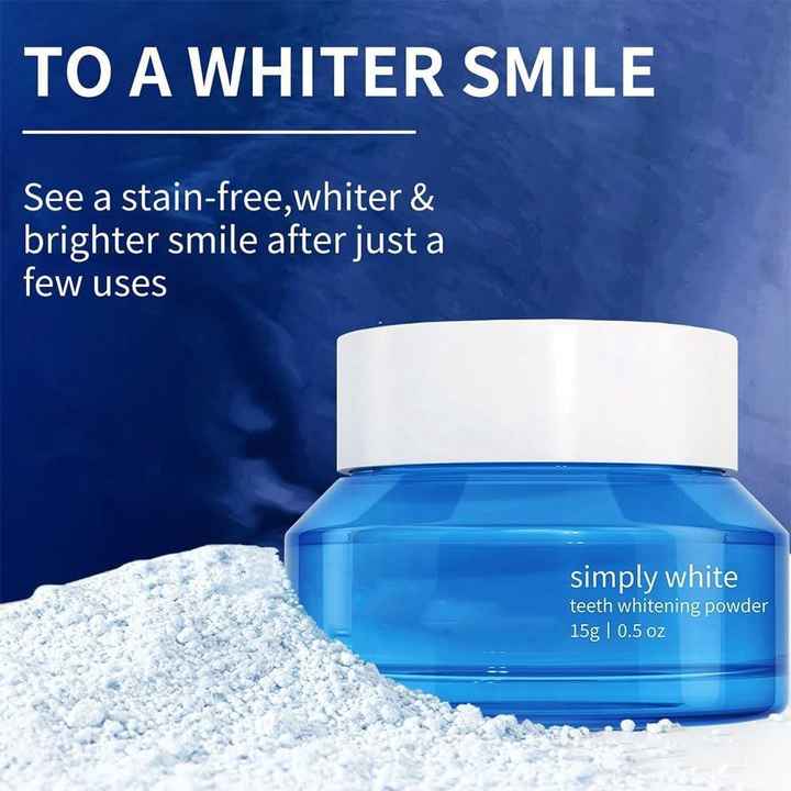 Eco-Friendly Teeth Whitening PowderTM