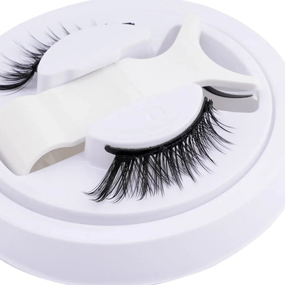 Premium Magnetic Eyelashes - Natural 3D Winged Lashes with Easy Application Tool